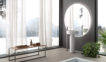 VIGNO - Freestanding ceramic washbasin by Gruppo Geromin - view 3
